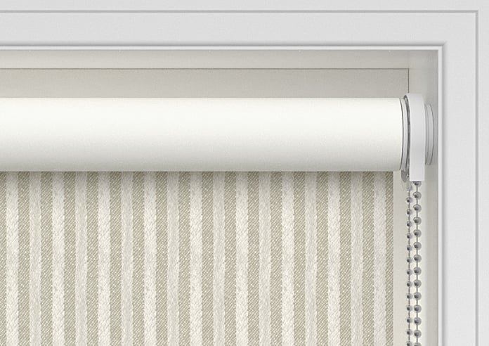 Emily Bond Oscar Stripe, Linen - Twist&Fit Roller Blind - Image 10